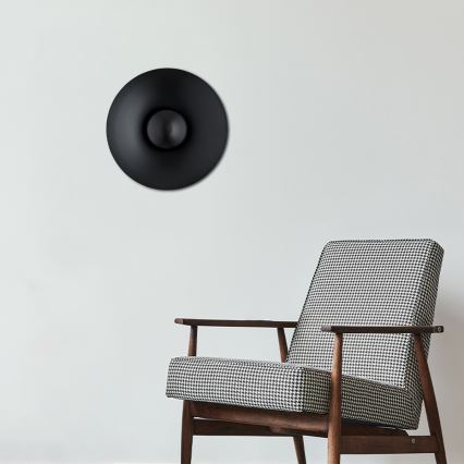 Argon 8864 - LED væglampe BOLTON LED/12,5W/230V 3000K sort