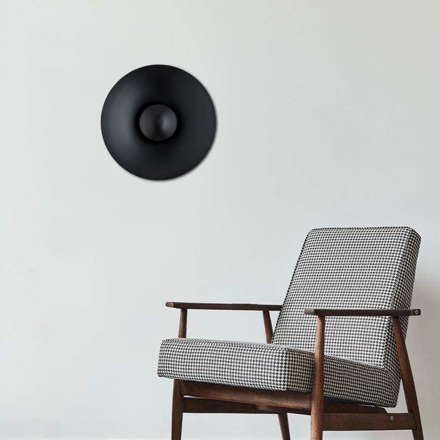 Argon 8864 - LED væglampe BOLTON LED/12,5W/230V 3000K sort