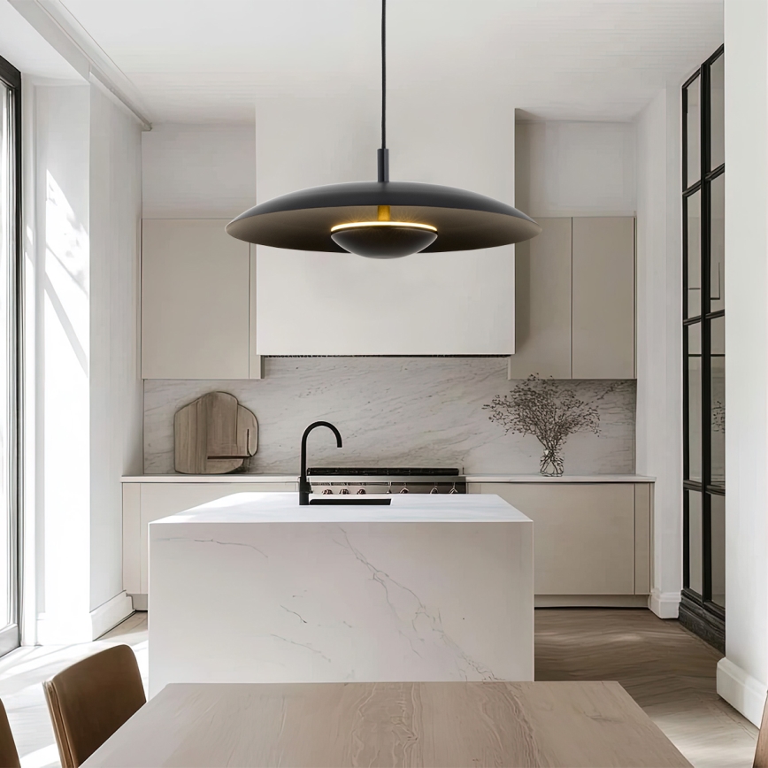 Argon 8868 - LED-pendel på kabel BOLTON LED/12,5W/230V 3000K sort