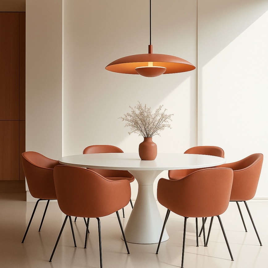 Argon 8870 - LED pendel på kabel BOLTON LED/12,5W/230V 3000K terracotta