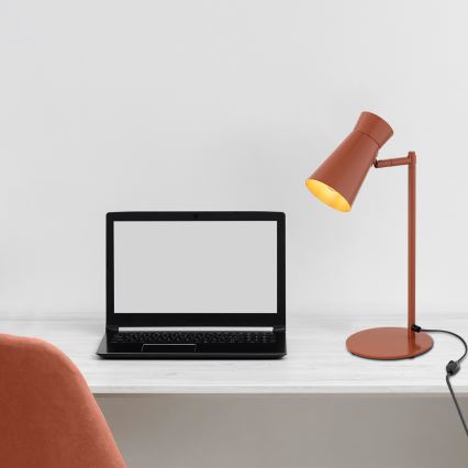 Argon 8873 - Bordlampe LORD 1xE14/7W/230V terracotta