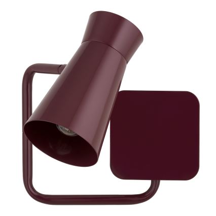 Argon 8881 - Væglampe LORD 1xE14/7W/230V vinrød