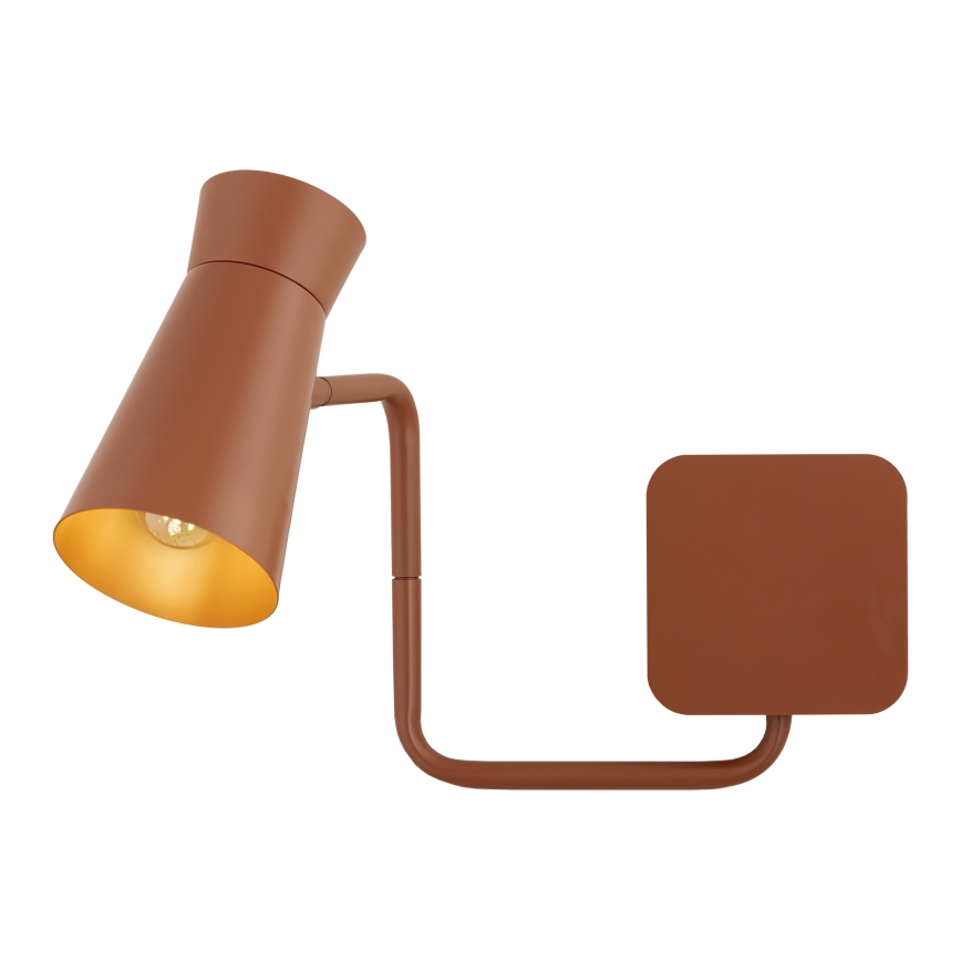 Argon 8882 - Væglampe LORD 1xE14/7W/230V terracottafarvet
