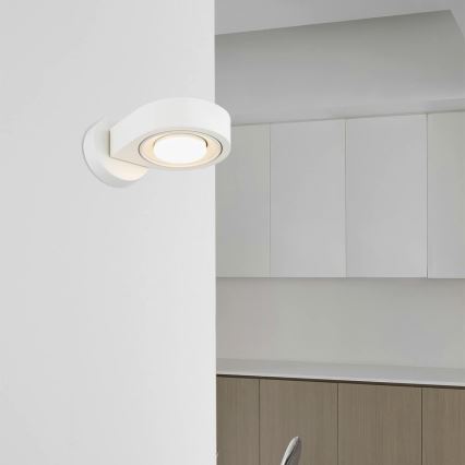 Argon 8897 - Væglampe LOTUS 1xGX53/12W/230V hvid