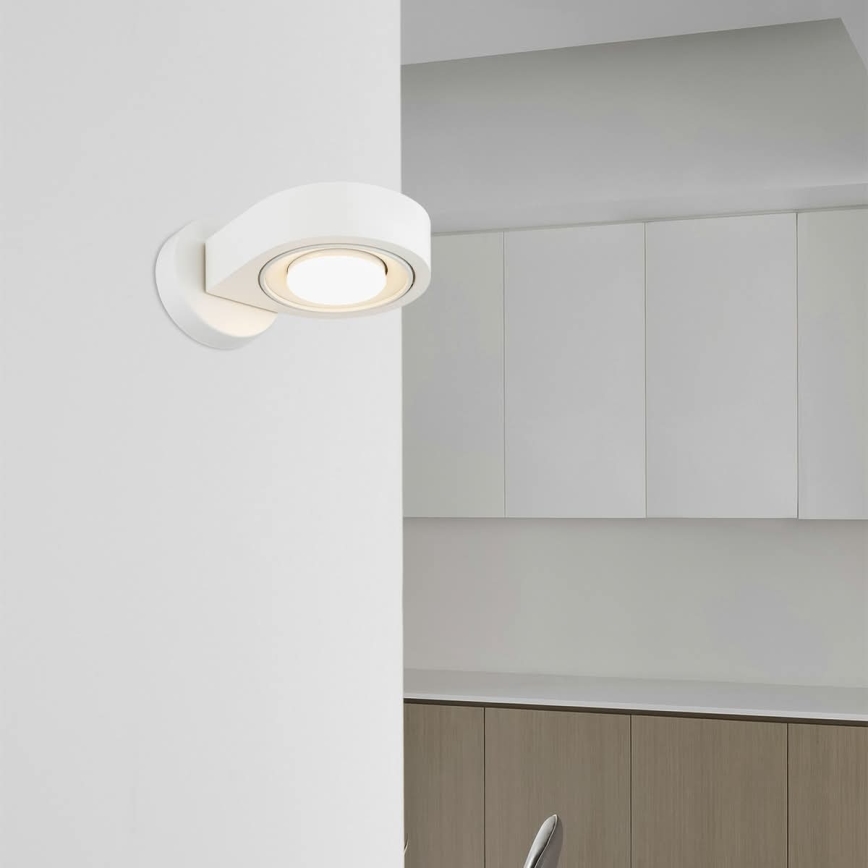 Argon 8897 - Væglampe LOTUS 1xGX53/12W/230V hvid