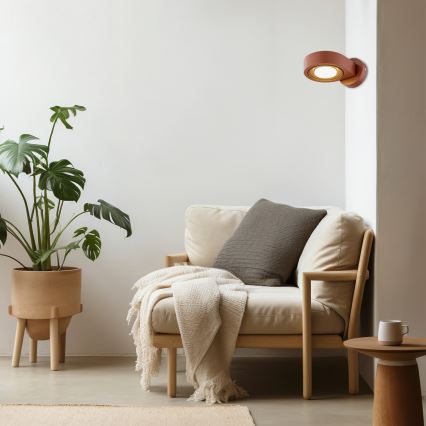 Argon 8902 - Væglampe LOTUS 1xGX53/12W/230V terracotta