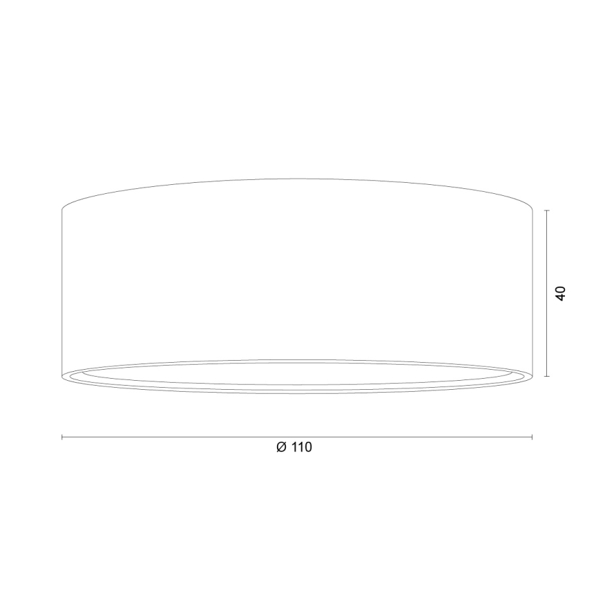 Argon 8904 - Loftlampe ELORA 1xGX53/7W/230V Ø 11 cm lilla