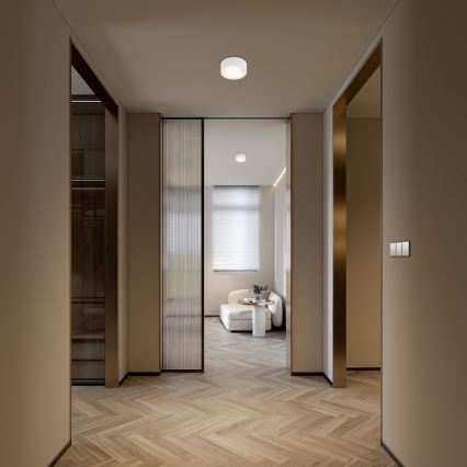 Argon 8915 - Loftlampe ELORA 1xGX53/7W/230V Ø 11 cm hvid