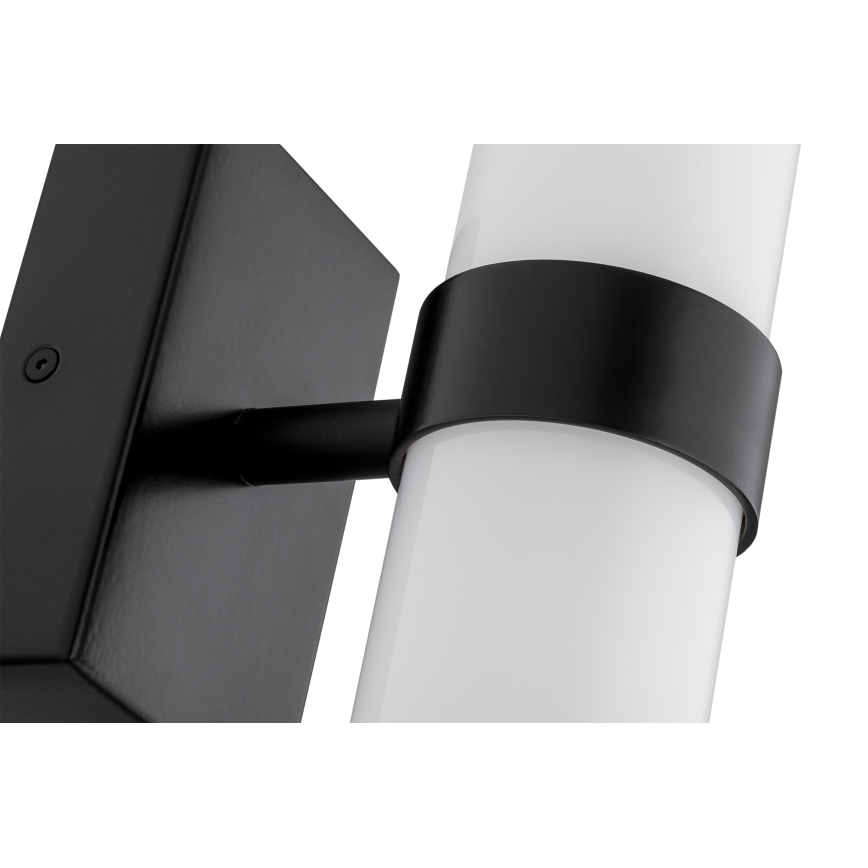 Argon 8927 - BATUMI LED-spejlbelysning til badeværelset, 24W, 230V, 3000K, IP44, sort