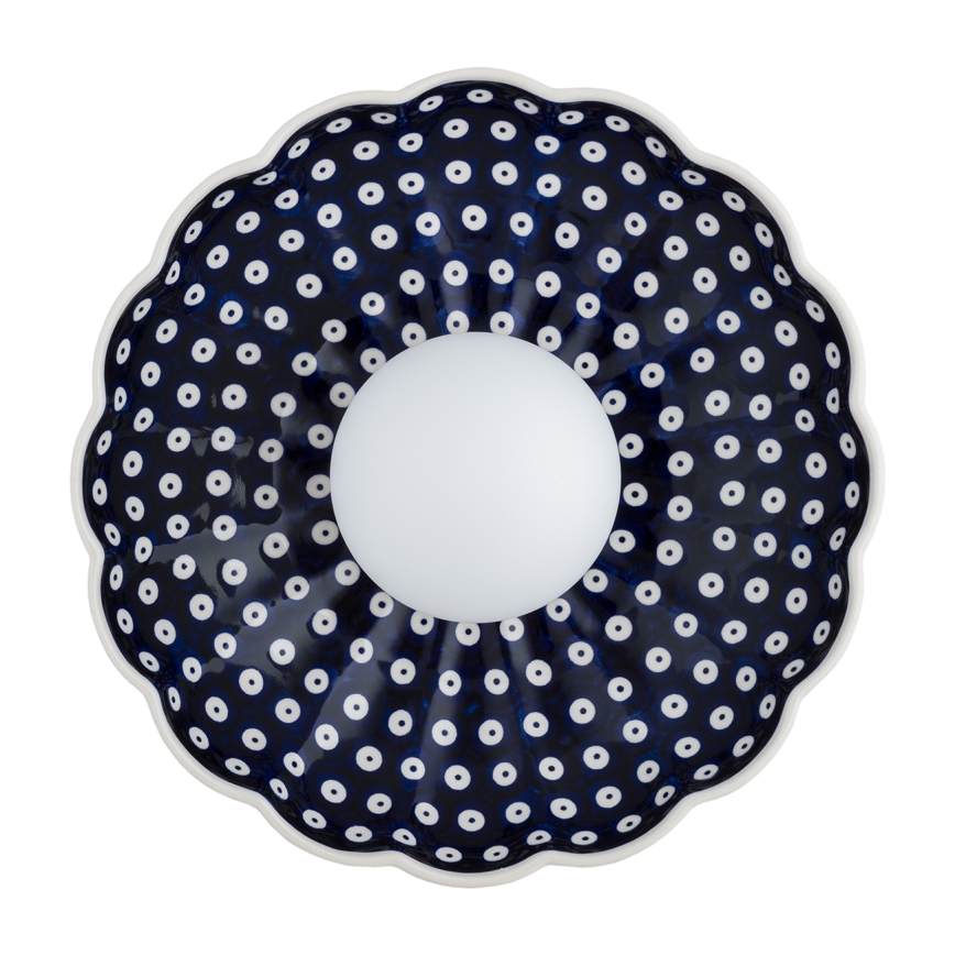 Argon 8933 - væglampe BOLL 1xG9/6W/230V blå