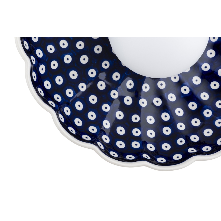 Argon 8933 - væglampe BOLL 1xG9/6W/230V blå