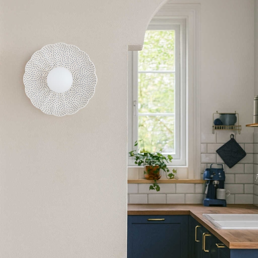 Argon 8934 - Væglampe BOLL 1xG9/6W/230V hvid