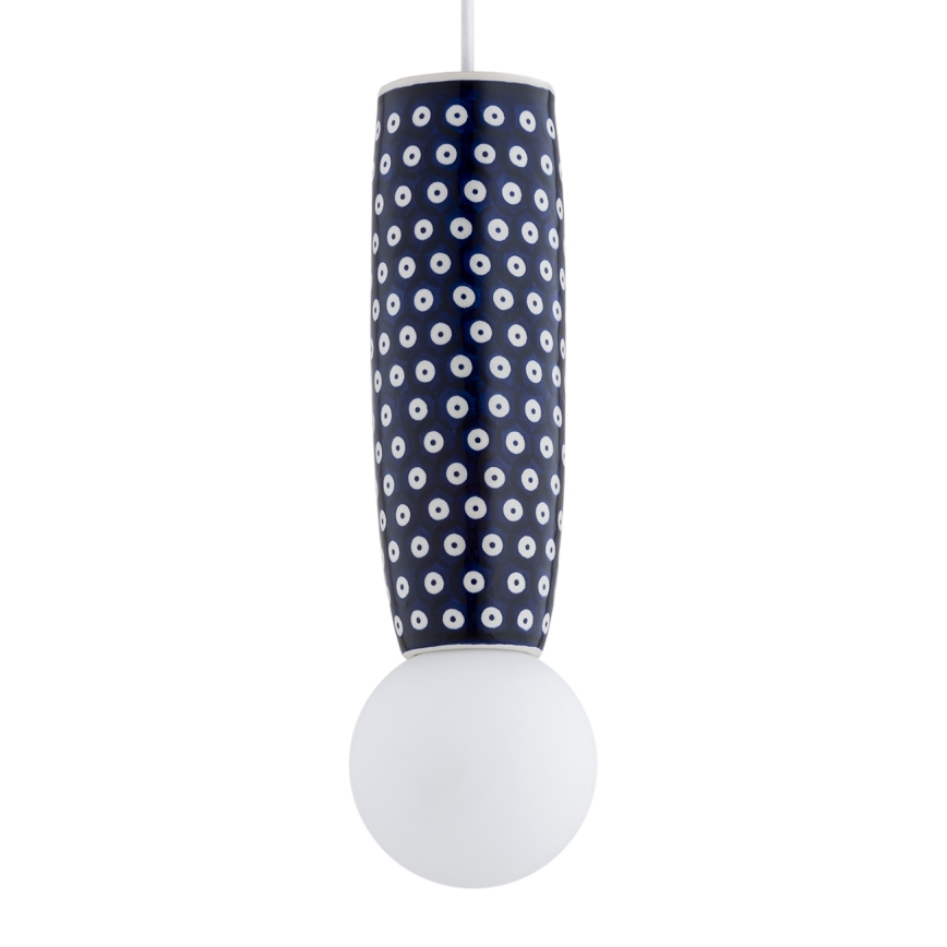 Argon 8937 - Pendel på wire BOLL 1xG9/6W/230V blå