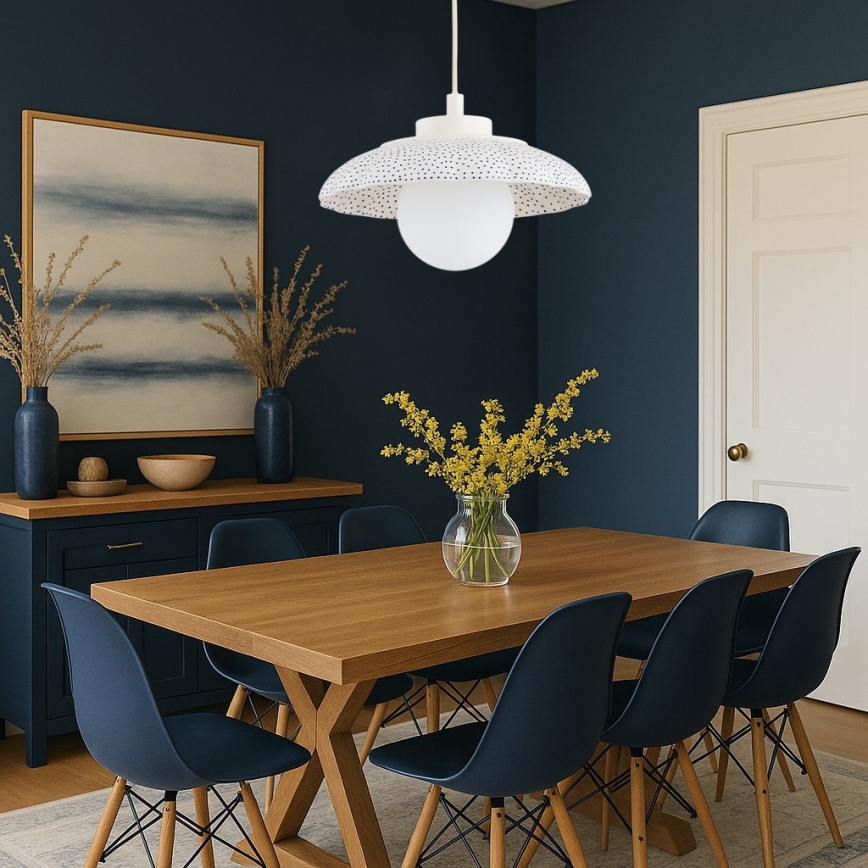 Argon 8947 - Pendel på wire BOLL 1xG9/6W/230V hvid