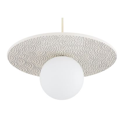 Argon 8949 - Pendel med kabelophæng BOLL 1xG9/6W/230V hvid