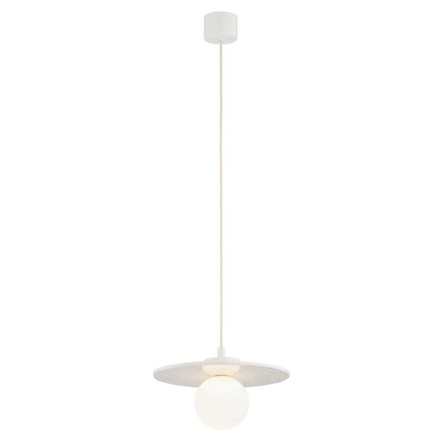 Argon 8949 - Pendel med kabelophæng BOLL 1xG9/6W/230V hvid