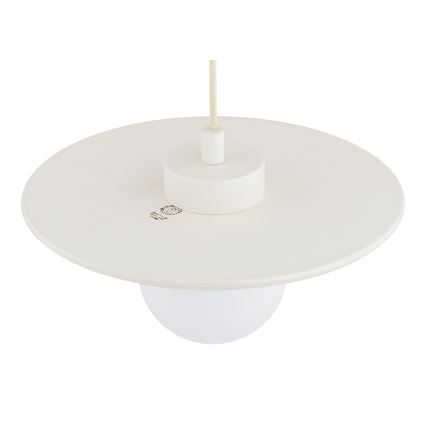 Argon 8949 - Pendel med kabelophæng BOLL 1xG9/6W/230V hvid
