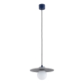 Argon 8950 - Pendel med wire BOLL 1xG9/6W/230V blå