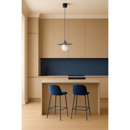 Argon 8950 - Pendel med wire BOLL 1xG9/6W/230V blå