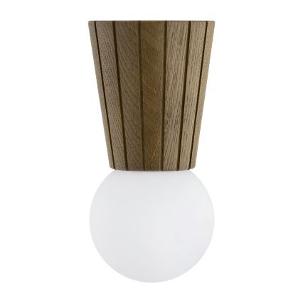 Argon 8974 - Badeværelsesloftlampe VOLANTE 1xG9/6W/230V IP44 Ø 12 cm brun