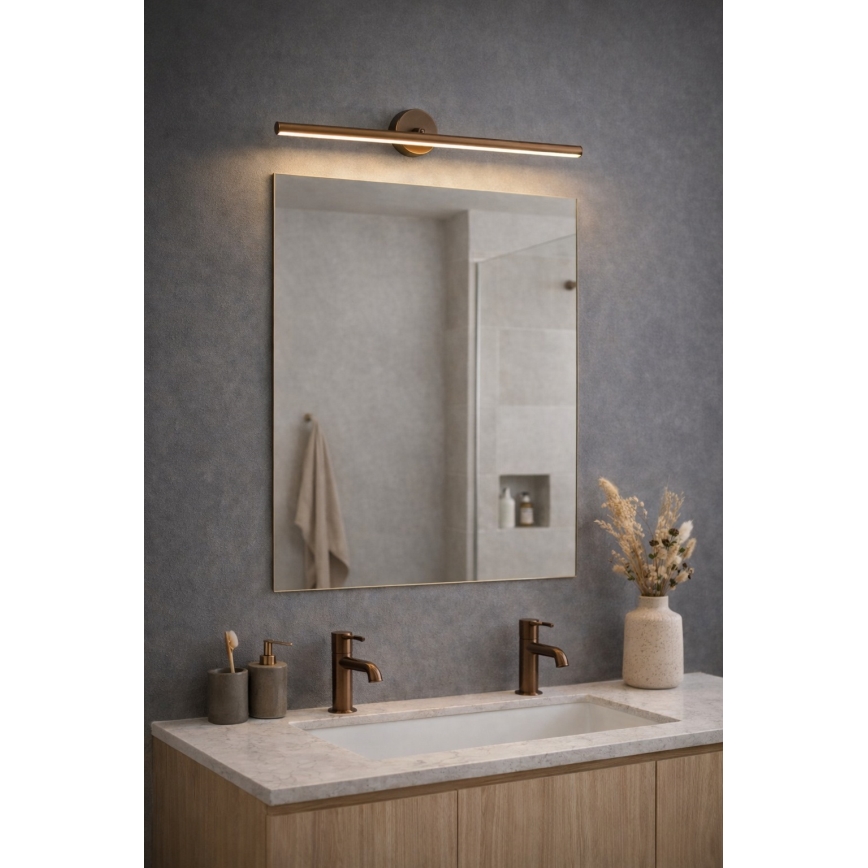 Argon 8997 - LED billedlampe MIRI LED/18W/230V 3000K 100 cm brun