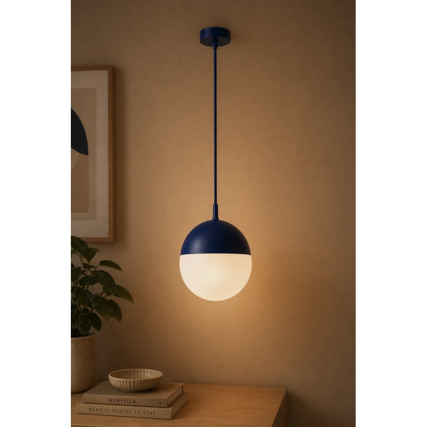 Argon 9000 - Udendørs pendel på ledning LIV 1xE27/15W/230V IP44 blå