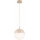 Argon 9001 - Udendørs pendel med wireophæng LIV 1xE27/15W/230V IP44 beige