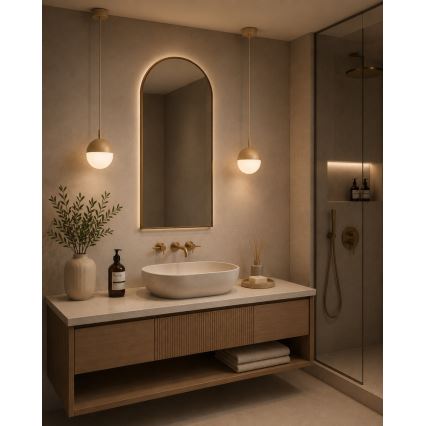 Argon 9001 - Udendørs pendel med wireophæng LIV 1xE27/15W/230V IP44 beige