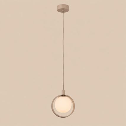 Argon 9003 - Lysekrone SATUROS med wireophæng 1xG9/6W/230V