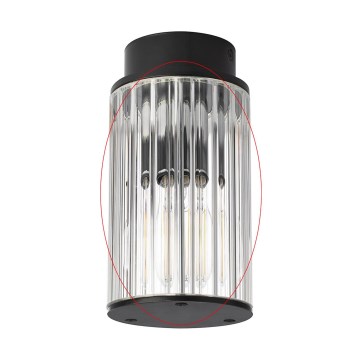 Argon - Udskiftningsglas til lampe NORFOLK E27 Ø 12 cm