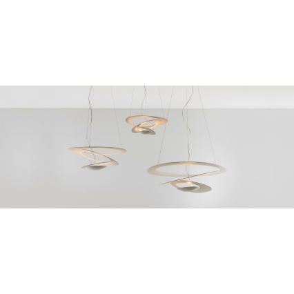 Artemide 1239010A - Pendel PIRCE 1xR7s/11W/230V 97 cm hvid