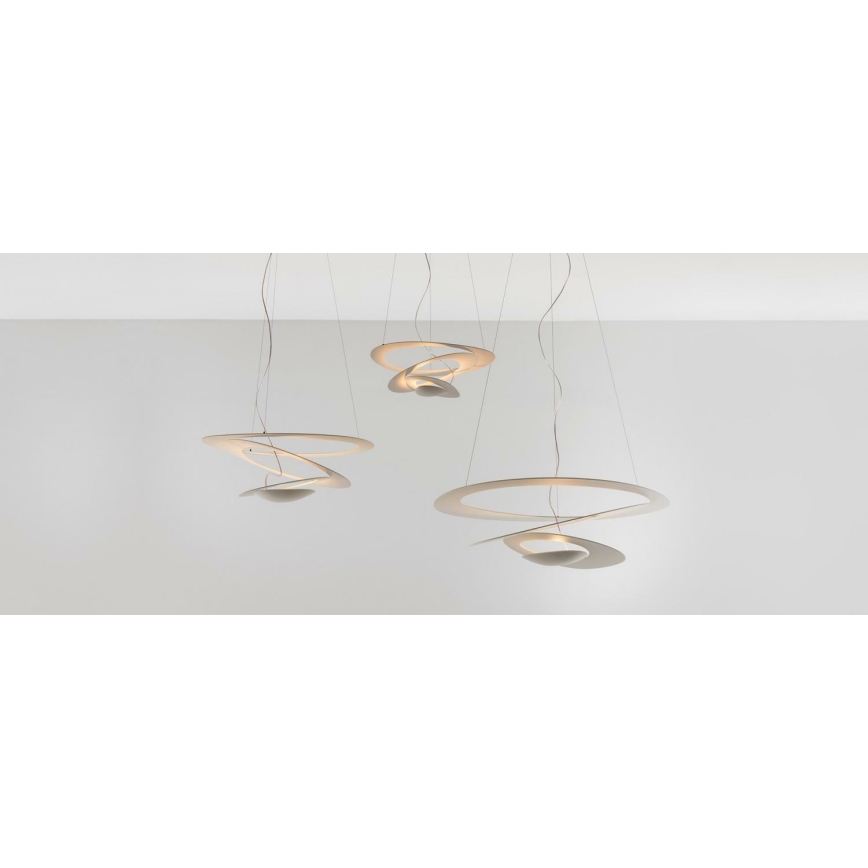 Artemide 1239010A - Pendel PIRCE 1xR7s/11W/230V 97 cm hvid