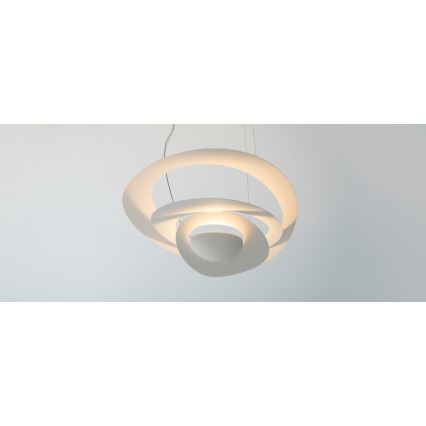 Artemide 1239010A - Pendel PIRCE 1xR7s/11W/230V 97 cm hvid