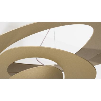 Artemide 1249020A - LED pendel dæmpbar PIRCE LED/27W/230V 3000K guldfarvet