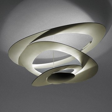 Artemide 1253120A - LED loftlampe dæmpbar PIRCE LED/44W/230V 3000K guldfarvet