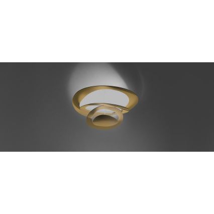 Artemide 1253120A - LED loftlampe dæmpbar PIRCE LED/44W/230V 3000K guldfarvet