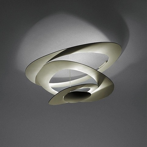Artemide 1255120A - LED loftlampe dæmpbar PIRCE LED/44W/230V 3000K guldfarvet