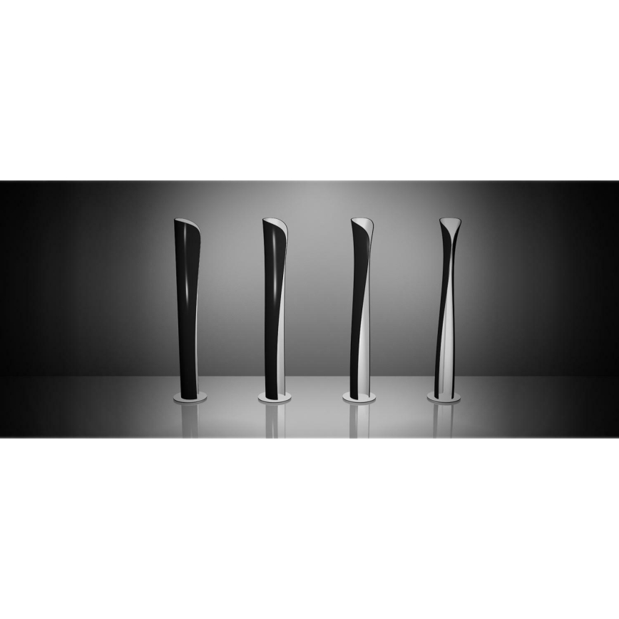 Artemide 1361010A - LED gulvlampe CADMO LED/44W/230V + 1xGU10/10W/230V sort