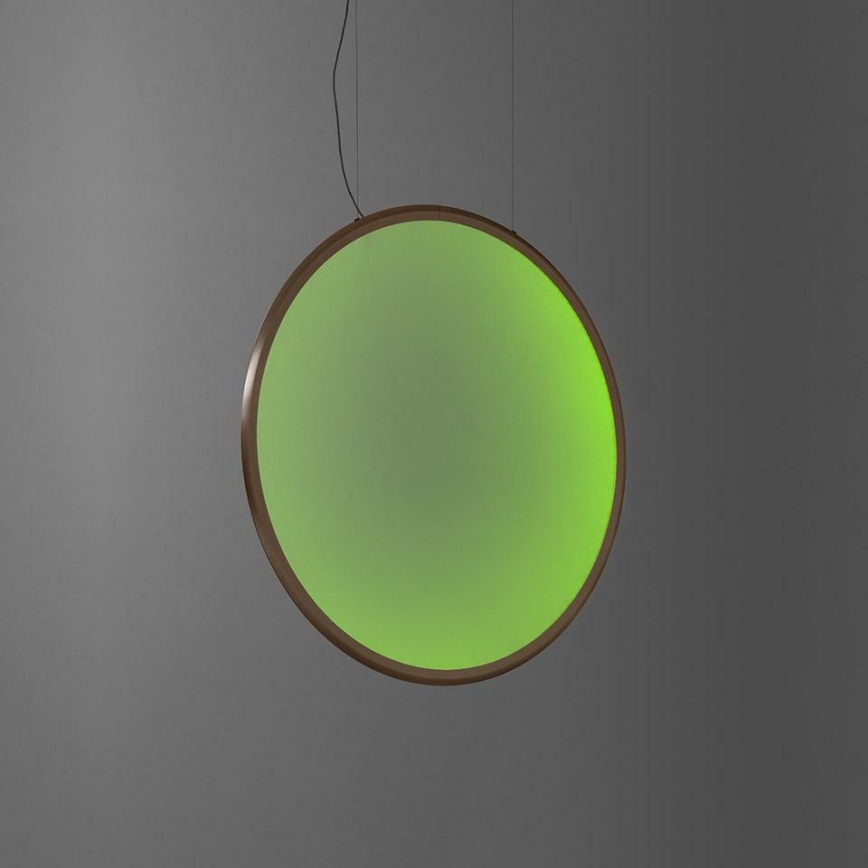 Artemide 1992360APP - LED pendel m. RGBW-farver dæmpbar DISCOVERY LED/42W/230V 2700-6500K bronze