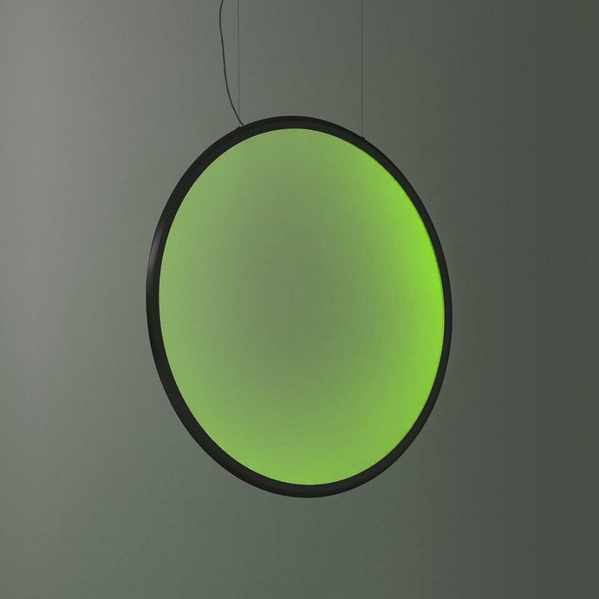 Artemide 1993330APP - LED pendel m. RGBW-farver dæmpbar DISCOVERY LED/59W/230V 2700-6500K sort