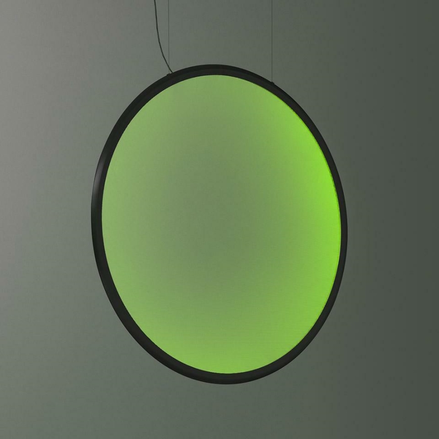 Artemide 1994330APP - LED pendel m. RGBW-farver dæmpbar DISCOVERY LED/79W/230V 2700-6500K sort