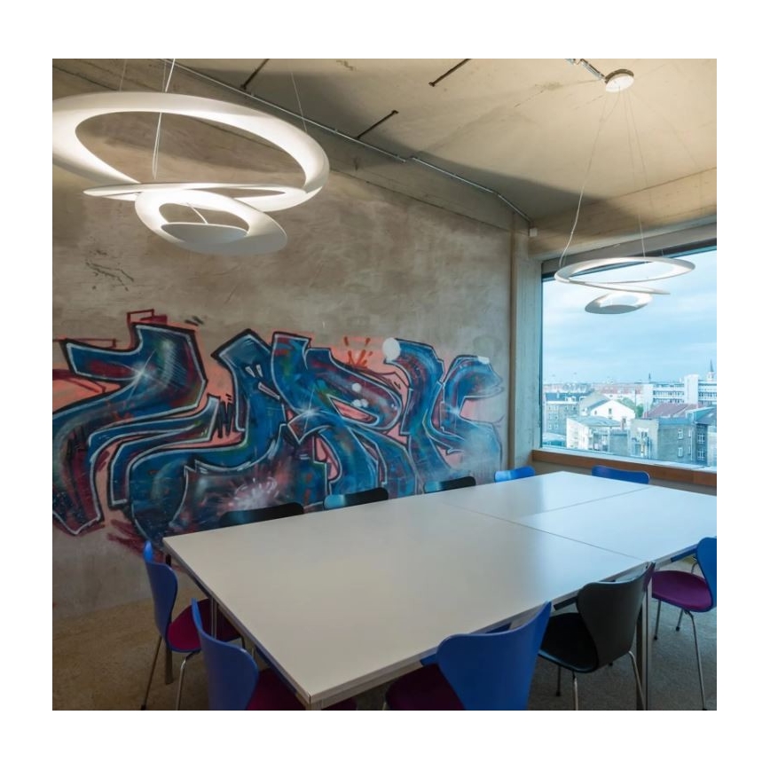 Artemide AR 1237010A - Lysekrone dæmpbar PIRCE MINI 1xR7s/330W/230V