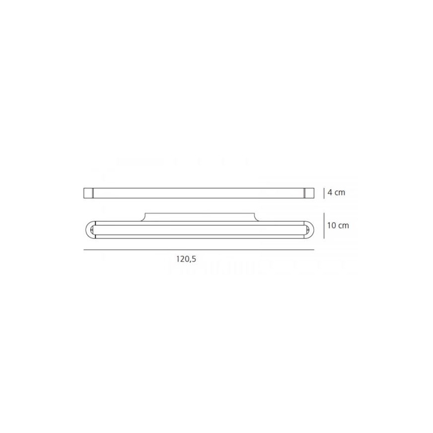 Artemide AR 1917010A - LED væglampe TALO 120 1xLED/51W/230V