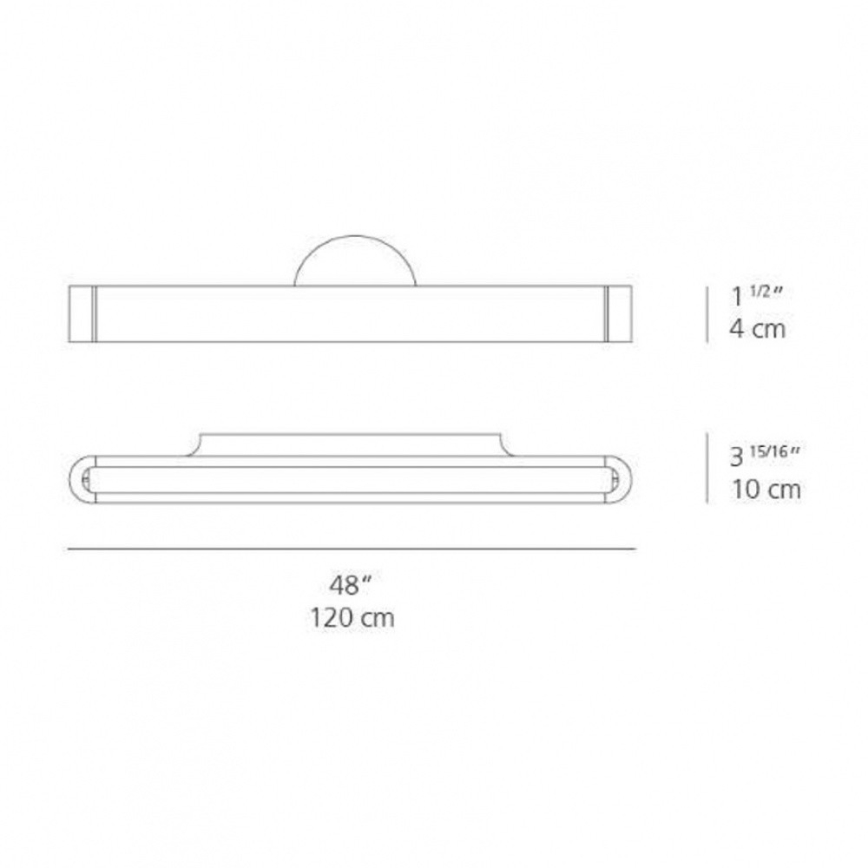 Artemide AR 1917020A - LED væglampe TALO 120 1xLED/51W/230V