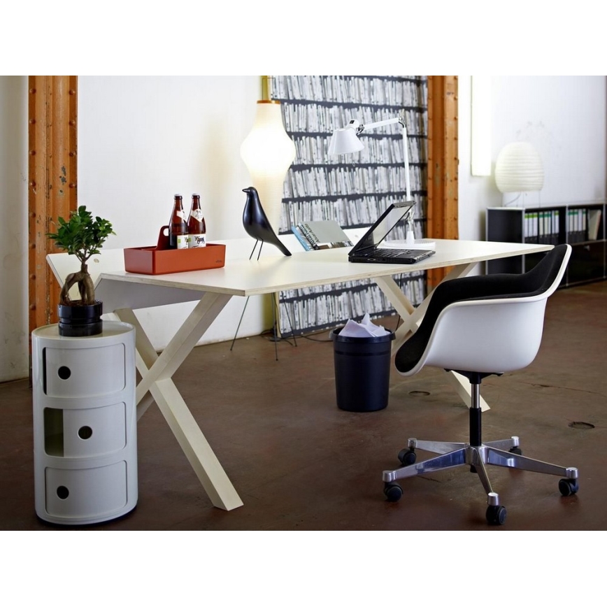 Artemide AR A005920+AR A008620 KOMPLET - Bordlampe TOLOMEO MINI 1xE27/70W/230V