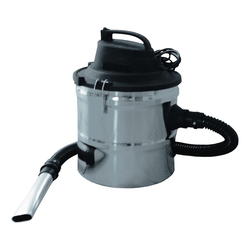Askestøvsuger 18 l 1200W/230V skinnende krom