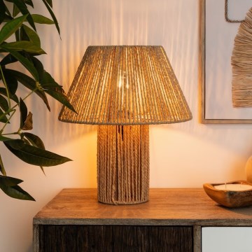 Atmosphera - Bordlampe ADRIA 1xE27/40W/230V jute