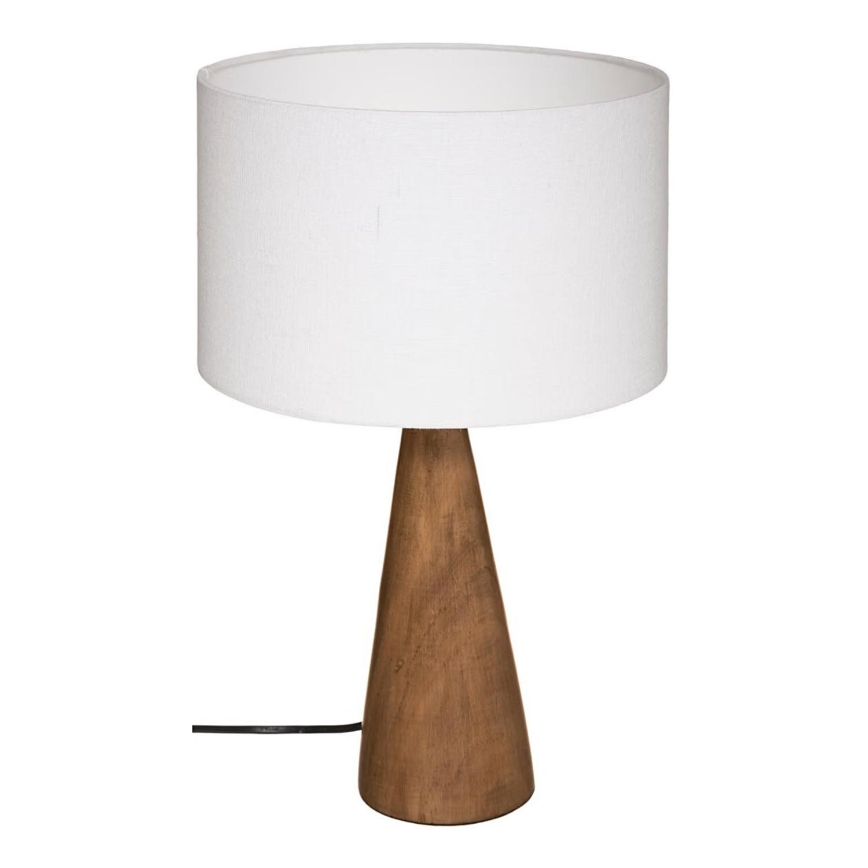 Atmosphera - Bordlampe AINA 1xE27/25W/230V fyrretræ