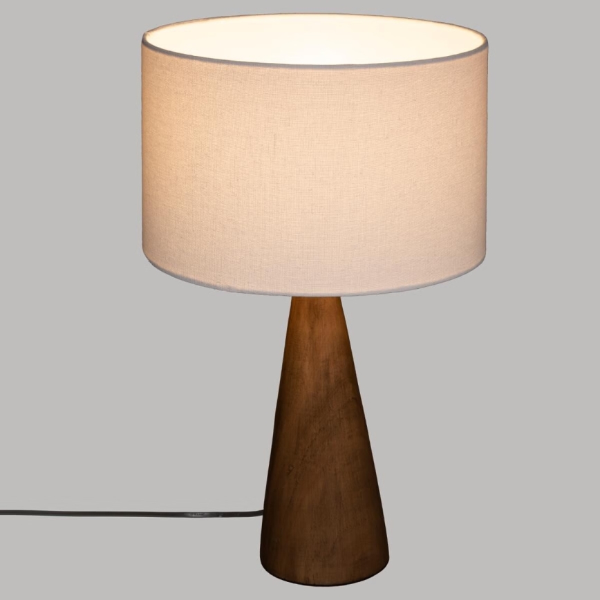 Atmosphera - Bordlampe AINA 1xE27/25W/230V fyrretræ