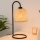 Atmosphera - Bordlampe ALI 1xE27/25W/230V bambus